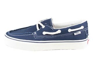 VN 0XC3NWD] VANS ZAPATO DEL BARCO MENS NAVY/TRUE WHITE SIZES 7 TO 8