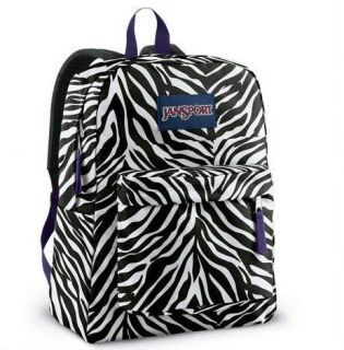   Emma Tote Bag with Padded Laptop Black / Prism Purple Zebra TZU99HU