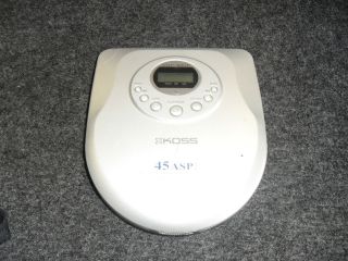 koss portable cd player model cdp2045  19
