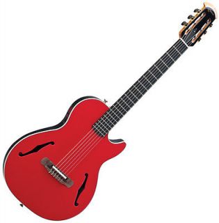 NEW OVATION VIPER YM63 YNGWIE J. MALMSTEEN RED ACOUSTIC ELECTRIC 