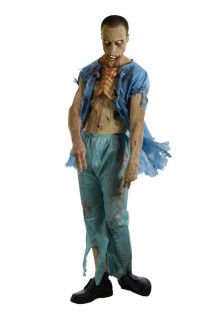 The Walking Dead Zombie Patient Costume Adult Standard Size Ships 