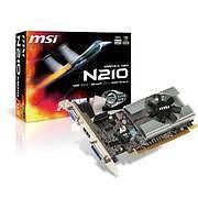 MSI NVIDIA GeForce 210 1GB GDDR3 HDMI Low Profile PCI E Video Card 