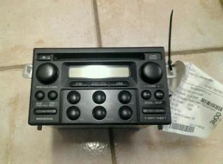 Newly listed 1998 2002 Honda Accord AM/FM Radio Cd Player with Theft 