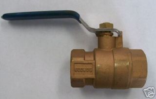 sealcoating 3 4 full port brass valve 600 wog new  13 99 