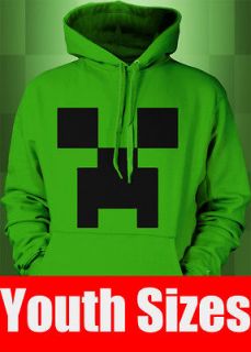   YOUTH sizes Hoodie Youth Medium   XL Minecraft monster 360 pc