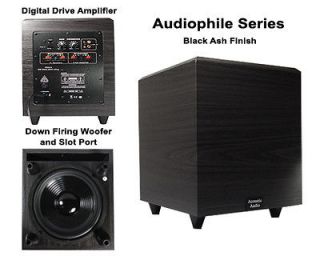 new acoustic audio rwsub 10 400w 10 powered home sub