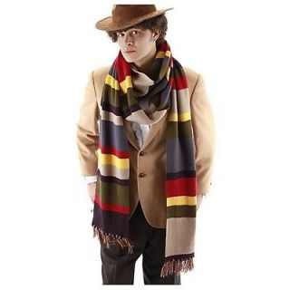dr who 4th doctor officially licensed scarf by elope time