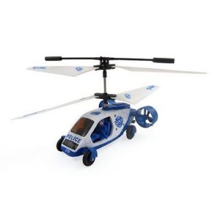   Car Remote Control RC Helicopter Gyro 5 Channel Police Air Patrol