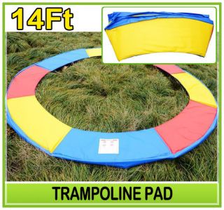 New 14 ft 18oz 0 6 EPE Round Trampoline Safety Pad Gym Spring Cover 