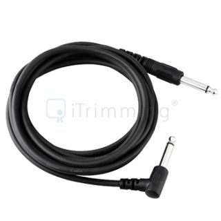   to right angle guitar patch cable m m 10ft black quantity 1 use this