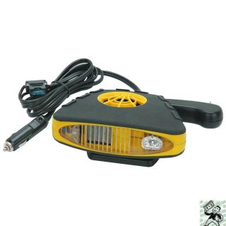 12 Volt DC Auto Heater Defroster with Light Electric Portable Car 