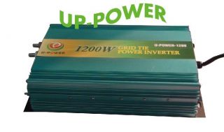 1200W GRID TIE POWER INVERTER 28V 52VDC 110VAC 60HZ for SOLAR PANEL 