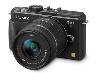 Panasonic LUMIX DMC GX1KK   16 Megapixel Compact System Camera w