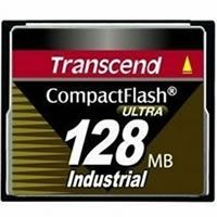 128MB Industrial CF (Compact Flash) Card Hi Speed 145 Transcend 