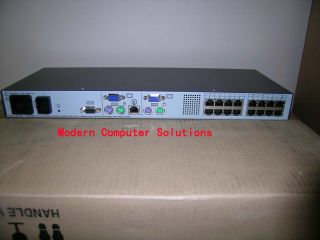 eo1013 16 port kvm console ip switch 340387 001 warranted for 90 days 
