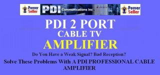 port pdi amplifier indoor outdoor residential cable amplifier 