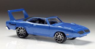2006 Hot Wheels # 001 70 Plymouth Superbird Blue