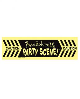   Party Scene Caution Tape 25 Feet Long Party Decoration