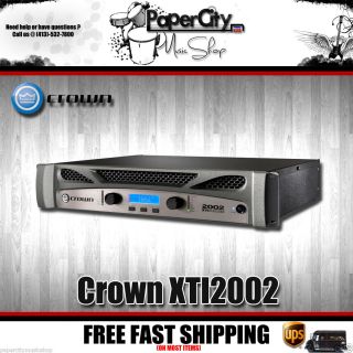 Crown XTi 2002 2 Channel Rack Mount Power Amplifier  