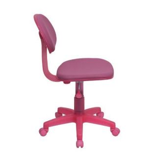 Pink Fabric Childrens Kids Student Desk Task Chair New