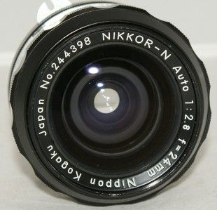 Nikon 24mm F 2 8 Non AI Nikkor SLR Wide Angle Manual 35mm Film Camera 