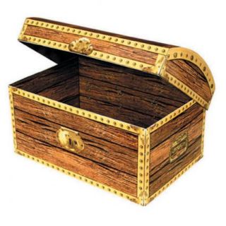 Treasure Chest Box Large Party Supplies Fancy Dress