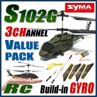   S102G RC Helicopter Spare 3CH 3CHANNEL Mini Remote Control Gyro