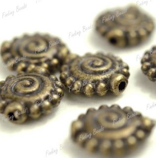100pcs Antique Bronze Charms Findings Clasps TS2120 4