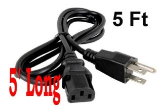 New AC Power Cord Cable Line for Samsung LG Sharp Aquos Sony Bravia 