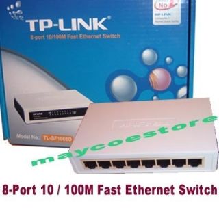 Port Computer Switch 10 100 Mbps LAN Network Internet
