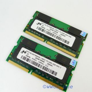 New 512MB 2x256MB PC133 133MHz 144pin SODIMM SDRAM Laptop Memory 