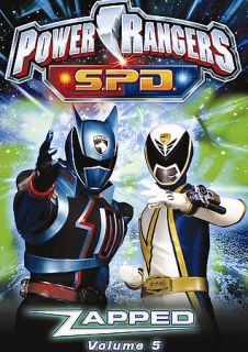 Power Rangers S.P.D. Vol. 5 Zapped DVD, 2005