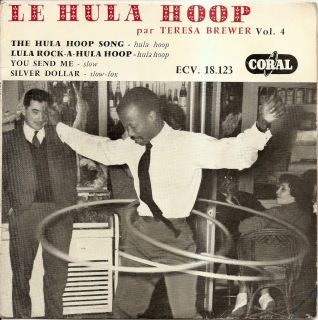 Teresa Brewer Hula Hoop Song French 50s EP Coral
