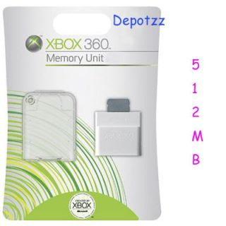 512MB Memory Card for Microsoft Xbox 360 New YD2