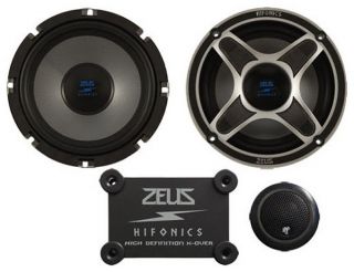 Hifonics ZXI6 5c Zeus 6 5 500W Component Car Speaker