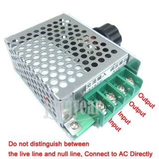 500W SCR Voltage Regulator AC 220V to 0 25V Voltage Stabilizer Power 