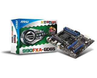 MSI 990FX AMD AM3 AM3+ ATX motherboard Bulldozer CrossFire SLI FX 