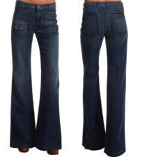 for all mankind hippy jeans sz 30 10 georgia wide leg trousers 