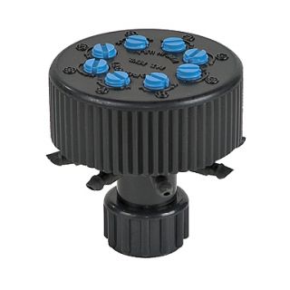 New Raindrip Hydroport Watering 8 Outlets Manifold