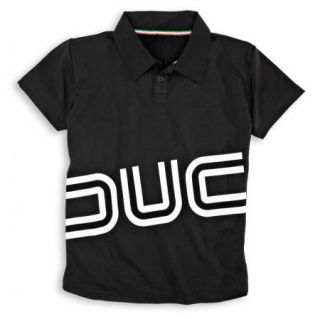 Sale Ducati 80s Logo Polo Size XL Black