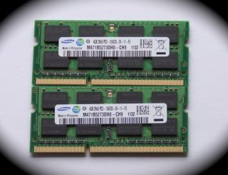 Samsung ram memory 8GB kit (2 x 4GB) DDR3,PC3 10600 1333MHz for 2010 