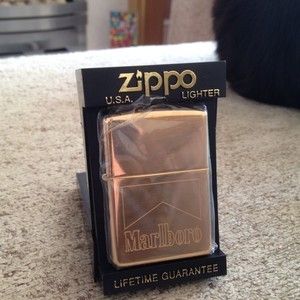 90s Marlboro Zippo Lighter Brand New in Box