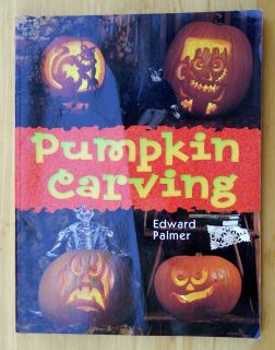 Edward Palmer Pumpkin Carving How to Carve Pumpkin Halloween Book 