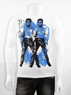 Andy Warhol Pepe Jeans Elvis Presley Printed T Shirt