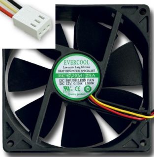 Nu 92mm Computer System 3pin Case Cooling Fan PC Cooler