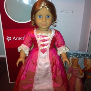 American Girl Doll Elizabeth Retired Perfect Condition
