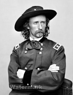 Photograph Civil War General George Custer