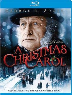 Christmas Carol George C Scott New Sealed Blu ray