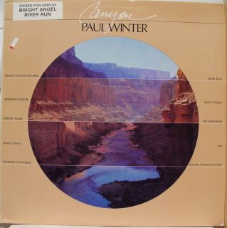 Paul Winter Canyon LP Promo LMR 6 VG RL Masterdisk