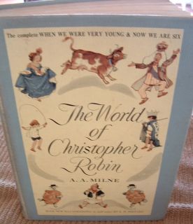 The World of Christopher Robin 1958 A A Milne Illust